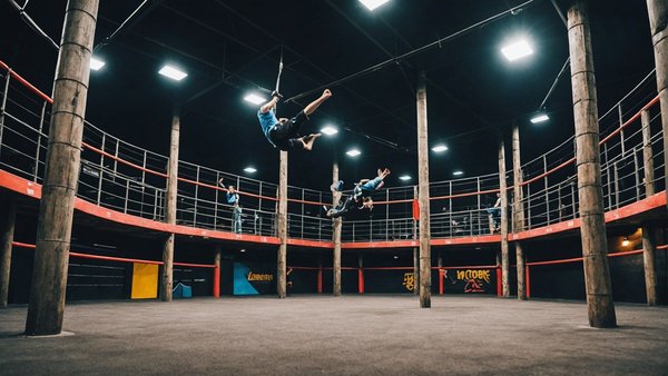Complexe de loisir à Pau : les bienfaits d'un parcours ninja warrior
